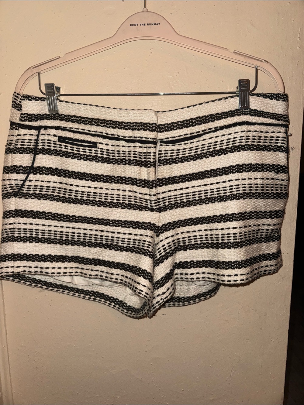 Ann Taylor LOFT Tweed Striped Shorts | Size 12